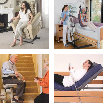 Image for Stairlifts, Beds, Hoists, Chairs